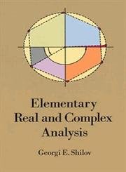 Elementary Real and Complex Analysis (Dover Books on Mathematics) von Dover Publications